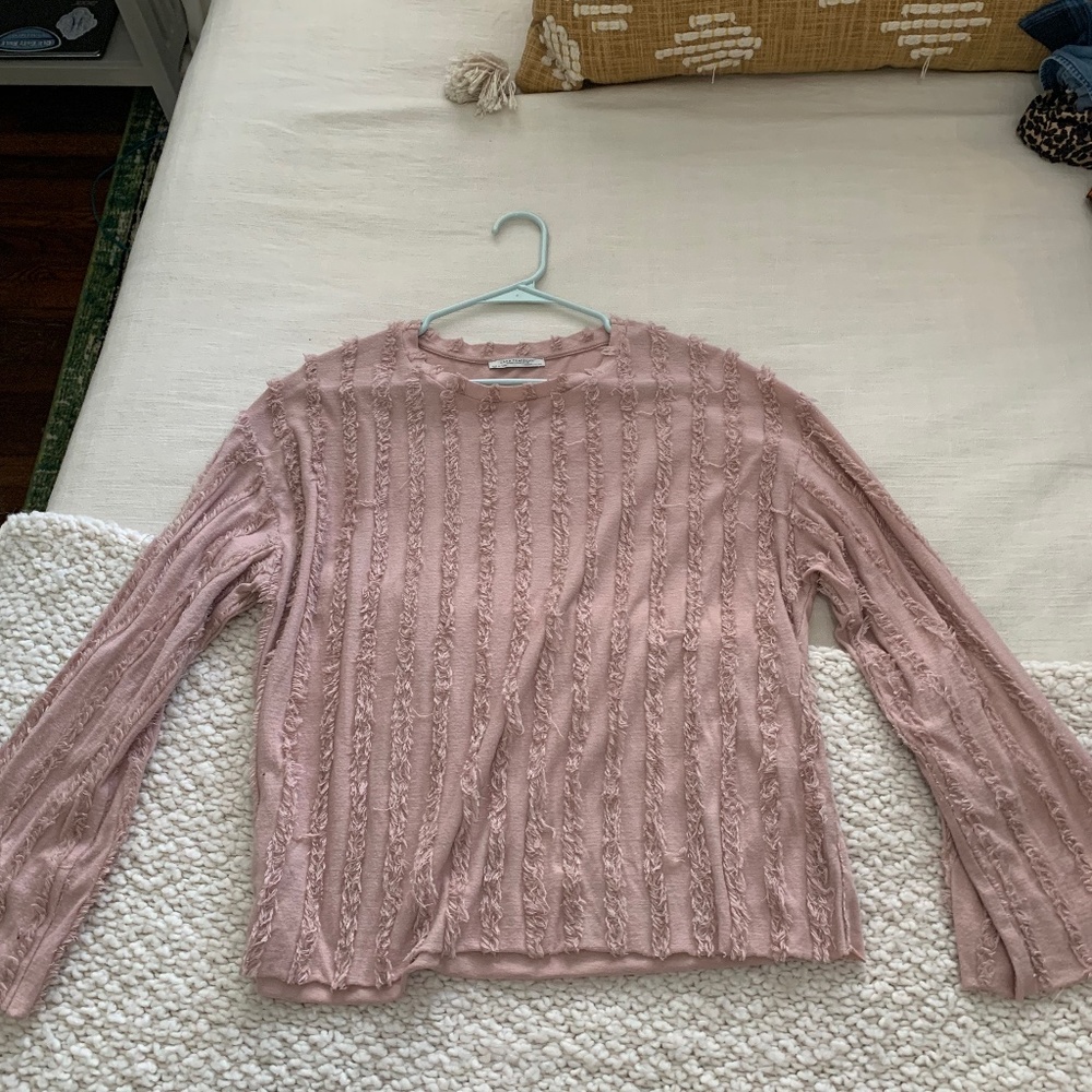 Cozy Pink Zara Sweater